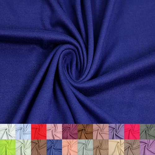 Stylish FABRIC 149,9 cm breiter Polyester-Spandex-Stoff, doppelseitig, gebürsteter Stoff, 180 g/m², leicht, dehnbar und atmungsaktiv, Sportbekleidung, Accessoires, Schals und Handwerk, Royal Neon 9,1 Stylish FABRIC 149,9 cm breiter Polyester-Spandex-Stoff, doppelseitig, gebürsteter Stoff, 180 g/m², leicht, dehnbar und atmungsaktiv, Sportbekleidung, Accessoires, Schals und Handwerk, Royal Neon 9,1 von Stylish FABRIC