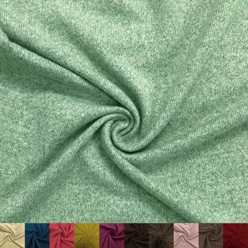 Stylish FABRIC 152,4 cm breiter Polyester-Spandex-Hacci-Strickstoff, Meterware zum Nähen, Bekleidung, Vorhänge, Stirnbänder, Dekorationen, Schule und DIY-Projekte, 2,7 m von Stylish FABRIC