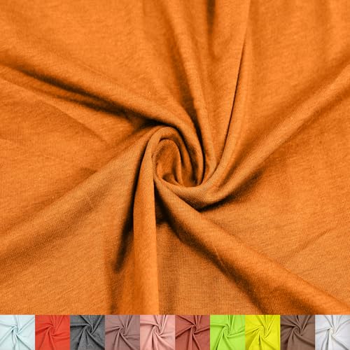 Stylish FABRIC 152,4 cm breiter Viskose-Modal-Spandex-Jersey-Strickstoff, Meterware (225 g/m²), mittelschwer, 4-Wege-Stretch, atmungsaktiv, für T-Shirts, Leggings, Bekleidung und Bastelarbeiten, von Stylish FABRIC