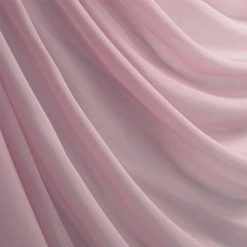 Stylish FABRIC 2-Wege-Stretch-Polyester-Interlock-Strickfutter, 147 cm / 152,4 cm, leichter Stoff, DIY-Projekte, Café Pink 004, 4,5 m von Stylish FABRIC