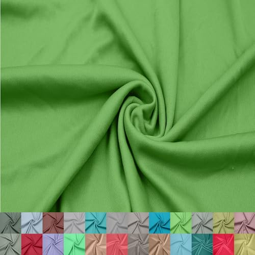 Stylish FABRIC 2-Wege-Stretch-Polyester-Interlock-Strickfutter, 147 cm / 152,4 cm, leichter Stoff/DIY-Projekte, Avocado #197, 9,1 m von Stylish FABRIC