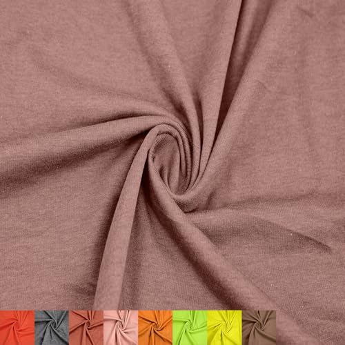 Stylish FABRIC The Yard Viskose-Modal-Spandex-Jersey-Strickstoff, 152,4 cm breit, 225 g/m², mittelschwer, 4-Wege-Stretch, atmungsaktiv, für T-Shirts, Leggings, Bekleidung und Bastelarbeiten, von Stylish FABRIC