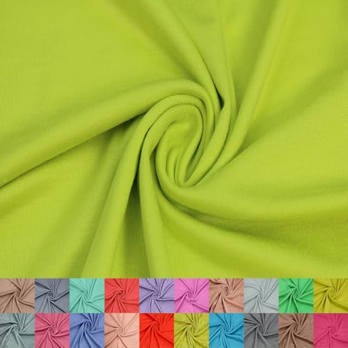 Stylish FABRIC The Yard Viskose-Spandex-Jersey-Strickstoff, 152,4 cm breit, 4-Wege-Stretch, 160 g/m², mittelschwer, atmungsaktiv, Bekleidung, Accessoires, Mutterschaft, Stirnbänder und Handwerk, Grün Stylish FABRIC The Yard Viskose-Spandex-Jersey-Strickstoff, 152,4 cm breit, 4-Wege-Stretch, 160 g/m², mittelschwer, atmungsaktiv, Bekleidung, Accessoires, Mutterschaft, Stirnbänder und Handwerk, Grün von Stylish FABRIC