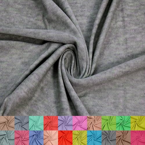 Stylish FABRIC The Yard Viskose-Spandex-Jersey-Strickstoff, 152,4 cm breit, 4-Wege-Stretch, 160 g/m², mittelschwer, atmungsaktiv, Bekleidung, Accessoires, Mutterschaft, Stirnbänder und Handwerk, Jade Stylish FABRIC The Yard Viskose-Spandex-Jersey-Strickstoff, 152,4 cm breit, 4-Wege-Stretch, 160 g/m², mittelschwer, atmungsaktiv, Bekleidung, Accessoires, Mutterschaft, Stirnbänder und Handwerk, Jade von Stylish FABRIC