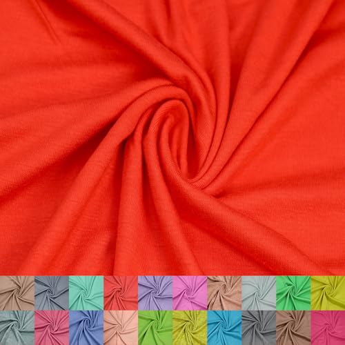 Stylish FABRIC The Yard Viskose-Spandex-Jersey-Strickstoff, 152,4 cm breit, 4-Wege-Stretch, 160 g/m², mittelschwer, atmungsaktiv, Bekleidung, Accessoires, Mutterschaft, Stirnbänder und Handwerk Stylish FABRIC The Yard Viskose-Spandex-Jersey-Strickstoff, 152,4 cm breit, 4-Wege-Stretch, 160 g/m², mittelschwer, atmungsaktiv, Bekleidung, Accessoires, Mutterschaft, Stirnbänder und Handwerk von Stylish FABRIC