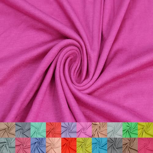 Stylish FABRIC The Yard Viskose-Spandex-Jersey-Strickstoff, 152,4 cm breit, 4-Wege-Stretch, 160 g/m², mittelschwer, atmungsaktiv, Bekleidung, Accessoires, Mutterschaft, Stirnbänder und Handwerk Stylish FABRIC The Yard Viskose-Spandex-Jersey-Strickstoff, 152,4 cm breit, 4-Wege-Stretch, 160 g/m², mittelschwer, atmungsaktiv, Bekleidung, Accessoires, Mutterschaft, Stirnbänder und Handwerk von Stylish FABRIC