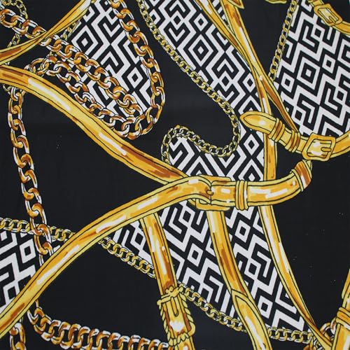 Stylish FABRIC Venezia-Polyester-Spandex-Stoff, bedruckt, 4-Wege-Stretch, 152,4 cm breit, Meterware für Bekleidung, Stirnbänder, Dekorationen, Activewear, Umstandskleidung, Schule und Bastelarbeiten Stylish FABRIC Venezia-Polyester-Spandex-Stoff, bedruckt, 4-Wege-Stretch, 152,4 cm breit, Meterware für Bekleidung, Stirnbänder, Dekorationen, Activewear, Umstandskleidung, Schule und Bastelarbeiten von Stylish FABRIC