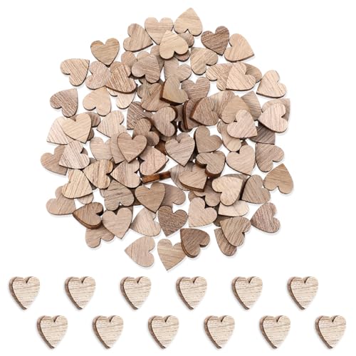 100 Stück 12mm Holzherzen Holz Herzen Holzherzen Zum Beschriften Holz Herzen Klein Herz Deko Hochzeit Deko Streudeko Holz Für Geburtstag DIY Handwerk Tischdeko Holzherzen Hochzeit Bilderrahmen Deko von Styquenzer