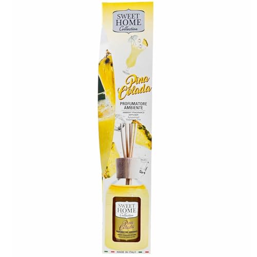 Suarez Sweet Home Collection Cocktail Raumduft Stäbchen Ätherisches Öl Duftöl Diffusor Haus 100 ml (Pina Colada, 1 Einheit) von Suarez