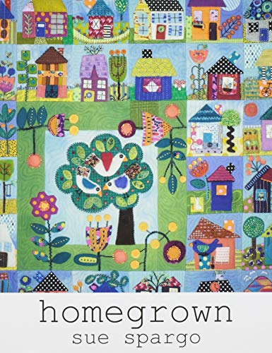 Sue Spargo Folk-Art Quilts SSBK238 Homegrown Book Musterbuch, Wolle, Keine von Sue Spargo Folk-Art Quilts