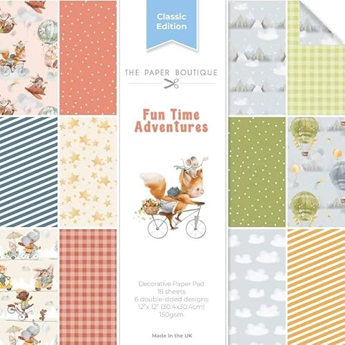 Sue Wilson Creative Expressions The Paper Boutique Fun Time Adventures Papierblock, 30,5 x 30,5 cm von Sue Wilson