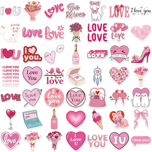 150pcs Valentines Aufkleber Cartoon Aufkleber Für Scrapbooking Journal Planer Gitarrenlaptop Gepäckfotoalbum Verpackung von SueaLe