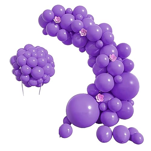 Ballongirlanden Set 100 Stück Verschiedene Größen 12 7 X 45 7 Cm Latex Geburtstag Party Dekorationen von SueaLe