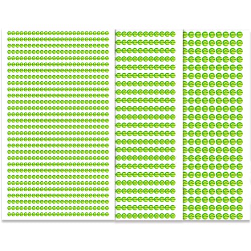 1532 Stück Glitzersteine Gesicht Selbstklebend, Glitzersteine Selbstklebend Gesicht 3-4-5mm Strasssteine Selbstklebend Gesicht Steine Gesicht Selbstklebend für Nägel, Gesichts Make Up(Grün） von Sufune