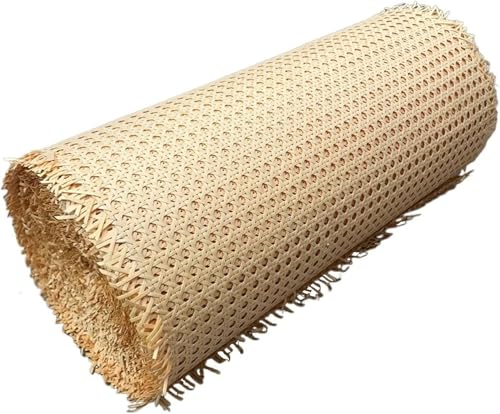 Suixtil Natürliches Rattan-Gewebe, gewebtes Rattan, gewebtes Rattan mit Wabenstruktur, gewebte Rattan-Kissen für Stuhl-Rattan, gewebtes Rattan für Stuhl-Reparaturen(B,100x100cm) von Suixtil