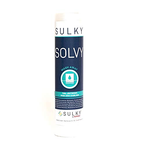 Sulky® SOLVY, 25cm x 10m - wasserlösliche Folie zum Auflegen und/oder Unterlegen von Stoffen von Sulky