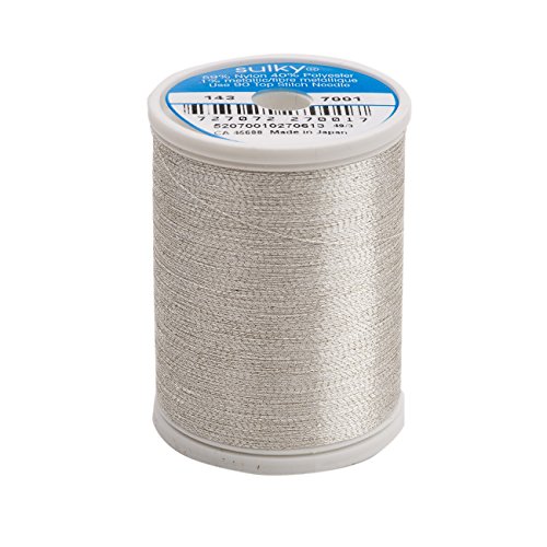 Sulky Jeder 1000 yd King Metallic Gewinde, Silber von Sulky