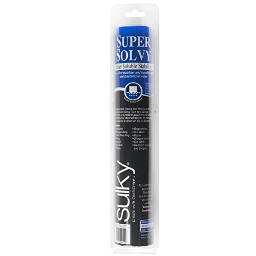 Sulky Super Solvy Rollstabilisator, wasserlöslich, 30,5 cm x 9 m, 30,5 cm x 9 m Sulky Super Solvy Rollstabilisator, wasserlöslich, 30,5 cm x 9 m, 30,5 cm x 9 m von Sulky