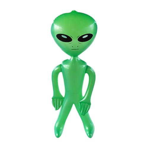 Sulxyi Alien Inflatable, Blow Up Alien, Alien Balloons, Inflatable Blow Up Green Alien, Big Inflatables Alien, Jumbo Alien Partyy Props Lightweight and Easy to Inflate for Alien, Halloween, Christmas von Sulxyi