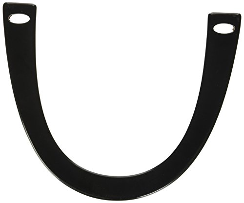 Sunbelt Fasteners U-förmiger Handtaschengriff aus Kunststoff, schwarz, Blickdicht, 16,5 x 12,7 cm von Sunbelt Fasteners