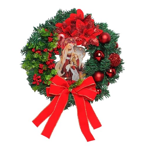 Sunfashion Weihnachten DIY Diamond Painting Girlande Kranz Diamant Malerei Weihnachtskranz Weihnachtsgirlande Anhänger Deko Weihnachtsde von Sunfashion