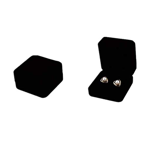 Sunfauo Ringschachtel Halskette Geschenkbox Schmuckschatulle Für Ohrringe Geschenkbox Ohrring Veranstalter Multifunktions-Schmuckkästchen Perlenkette Box Stud Box von Sunfauo