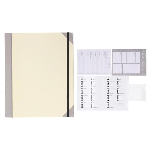 Sunicon Document Organizer Folio, sichere Aufbewahrung, verhindert Verlust, Fächermappe aus PU-Leder (Beige) von Sunicon