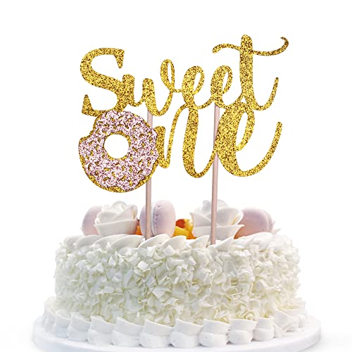 Donut Sweet One Kuchendekoration zum 1. Geburtstag, Tortenaufsatz zum 1. Geburtstag, Smash Cake Topper von Sunny ZX