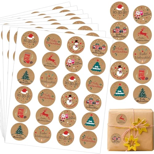 504 Stücke aufkleber weihnachten,weihnachtsaufkleber,frohe weihnachten aufkleber,sticker rolle selbstgemacht,aufkleber mit liebe gemacht,aufkleber geschenke,merry christmas aufkleber von Sunshine smile