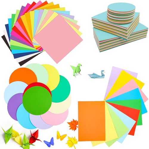 900 Stück Moderationskarten Set,Moderationskarten Oval,Moderationskarten Set Rund,Rechteck Oval Rund Bunte Karten Für Die Metaplankarten Rund,Bunt Lehrerbedarf Für Präsentation Und Vortrag von Sunshine smile