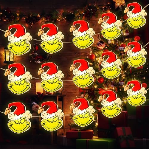 Lichterkette Weihnachten,2M 20LED Lichterkette Innen Weihnachten,Weihnachtsdekoration,Lichterkette Innen Weihnachten,Lichterketten Fenster Innen,LED Lichterkette Batteriebetrieben Aussen von Sunshine smile