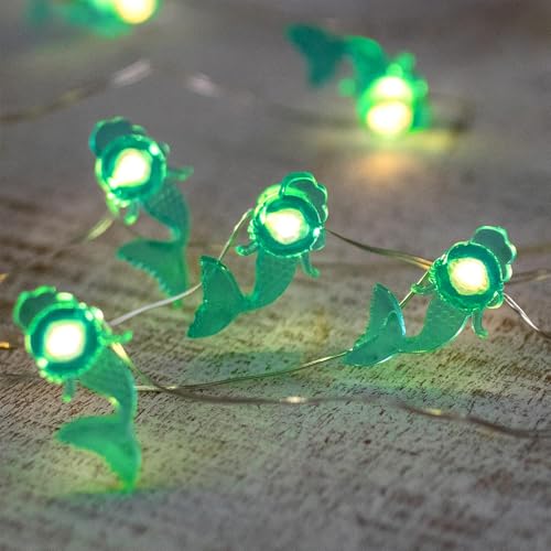 Meerjungfrau Lichterkette,2M 20LED Meerjungfrau Lichterkette,Lichterkette Innen,Lichterkette Fenster Innen,Aussenlichterkette Batterie,Lichterketten Vorhang,Outdoor Christmas Decorations von Sunshine smile