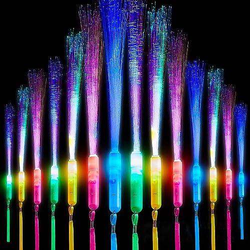 Sunshine smile 12PCS Leuchtstäbe,Knicklicht Pop Tubes,Pop Röhren Sensorik Spielzeug,Neon-Leuchtstäbe Schaum,LED Leuchtspielzeug für Kinde,Leuchtarmbänder,Glowing Sticks, LED Leuchtspielzeug von Sunshine smile