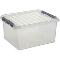 sunware Q-line Aufbewahrungsbox 36,0 l transparent 50,0 x 40,0 x 25,5 cm von Sunware