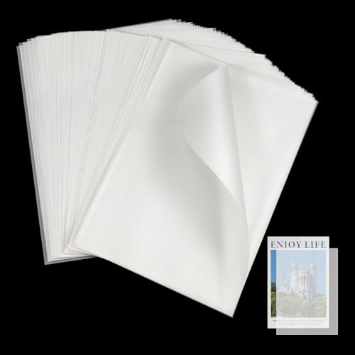 100 Stück Transparentpapier 50g/m², Suofuolef A4 210X 297mm Pauspapier für Skizzieren, Pausieren, Verpacken, Zeichnen… von Suofuolef