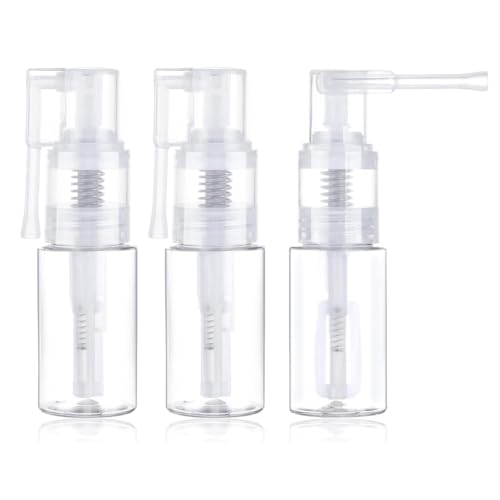 Suoumwa 3-Teiliges Glitzer-Sprühgerät, 35 Ml Transparente Glitzer-Sprühflasche, Leere Trockenpulver-Sprühflasche von Suoumwa