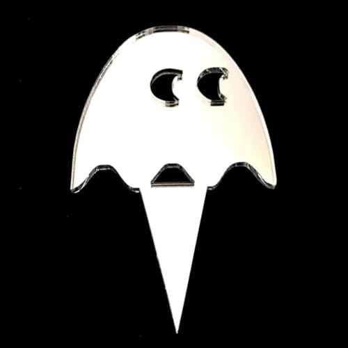 Super Cool Creations PacMan Ghost Cake Toppers, Acrylfarben & Gravur-Services, 10 cm von Super Cool Creations