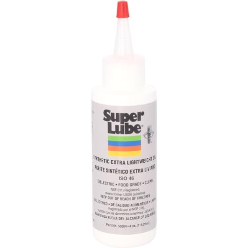 Super Lube 53004 Synthetisches extra leichtes Öl ISO 46, durchscheinend von Super Lube