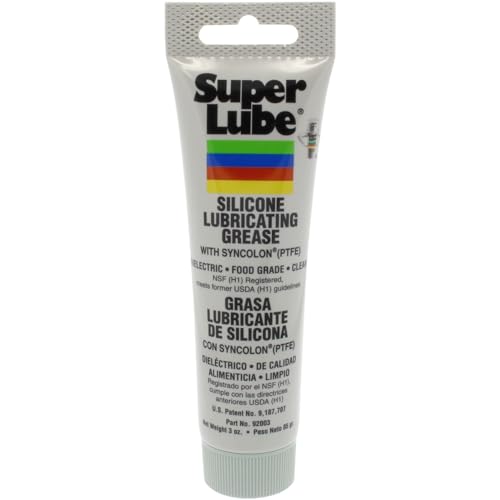 Super Lube 92003 - Silikon Schmierfett mit Syncolon (PTFE), 85g Tube von Super Lube