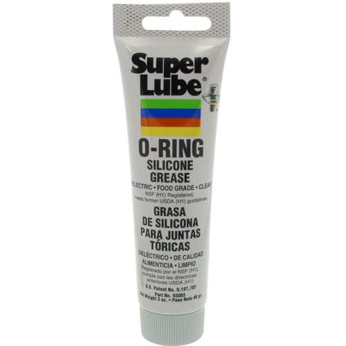 Super Lube 93003 O-Ring Silikonfett, durchscheinend weiß, transluzentes weiß von Super Lube