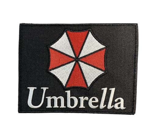 Umbrella Corporation Raccoon City R.P.D. Klettverschluss-Aufnäher für Kostüm/Cosplay (130 mm x 100 mm) von Super6props