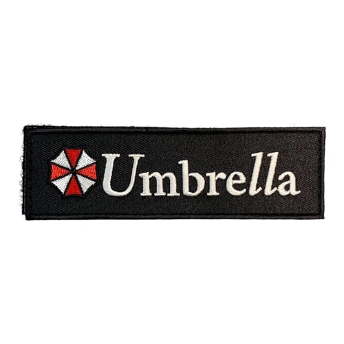 Umbrella Corporation Raccoon City R.P.D. Klettverschluss-Aufnäher für Kostüm/Cosplay (130 mm x 40 mm) von Super6props