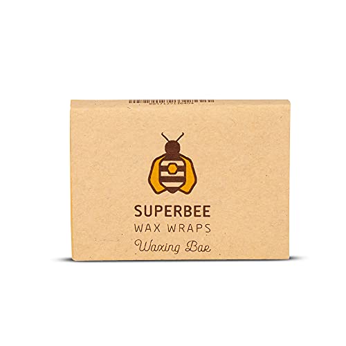 Fertige Wachsmischung zum Herstellen von Bienenwachstücher | Beeswax Wraps | Wachsriegel 75g mit Bienenwachs, Baumharz und Kokosnussöl. Ausreichend für 6-9 Wax Wraps. von SuperBee Wax Wraps