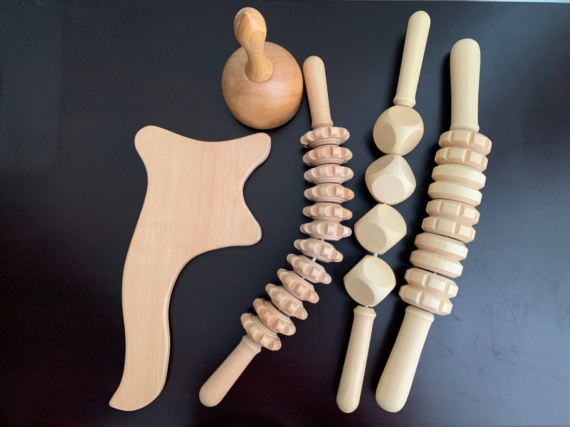 Holztherapie, Holzmassage-Tool-Sets, Maderoterapia-Tools von SuperPositionCrafts