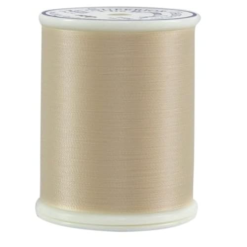 Superior Threads Bottom Line Stickgarn, 2-lagig, 60 Gewicht, Polyester, Stickgarn, Quilten, Nähgarn, 1,420 m Spule (#620 Creme) von Superior Threads