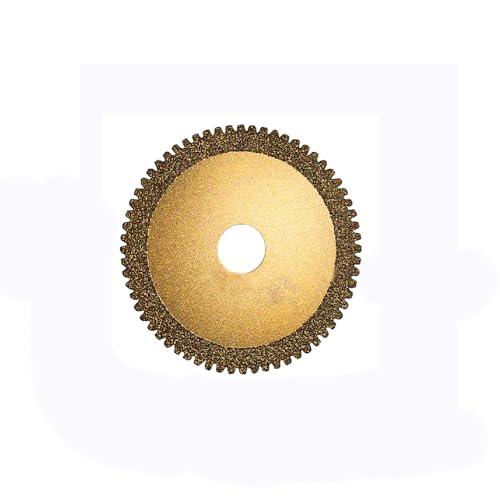 100 mm Diamantsägeblätter, 10,2 cm Winkelschleifer, Fliesen-Trennscheibe, Rotationsschneidrad für Granit, Marmor, Keramik – Gold/60/70# von Supertool