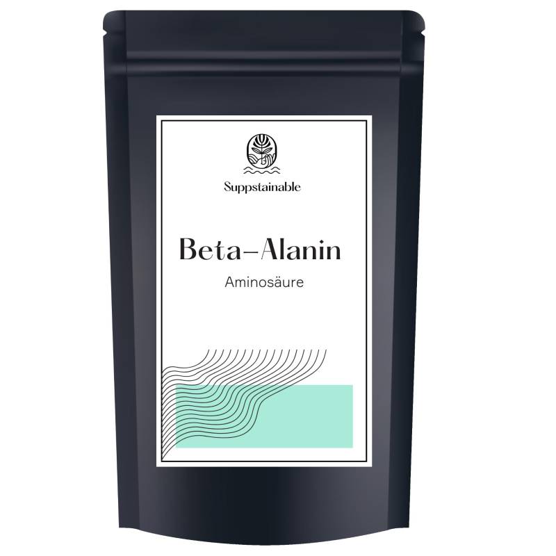 Beta Alanin Pulver Pur Von Suppstainable Pre Workout Booster Aminosäure Zum Muskelaufbau Und Steigerung Der Leistungsfähigkeit 100G Bis 25Kg von Suppstainable