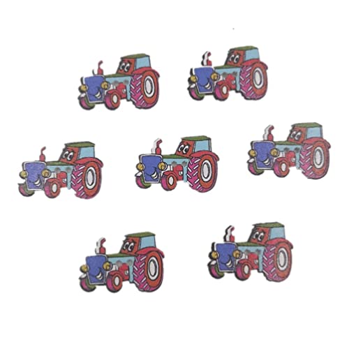 50stücke Holzknöpfe Traktor-design Mit Löchern Umweltfreundliche Diy Knöpfe Für Nähen Basteln Und Scrapbooking Einzigartige Dekoration Für Individuelle Projekte 50stücke Holzknöpfe Traktor-design Mit Löchern Umweltfreundliche Diy Knöpfe Für Nähen Basteln Und Scrapbooking Einzigartige Dekoration Für Individuelle Projekte von Supvox