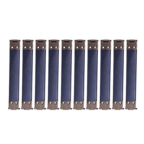 SuPVOX Interner Flex-Rahmen, 8 cm, Metall-Ersatzklammern, Zubehör für Handtaschen, Taschen, Münzen, Geldbörse, 10 Stück 9 cm siehe abbildung SuPVOX Interner Flex-Rahmen, 8 cm, Metall-Ersatzklammern, Zubehör für Handtaschen, Taschen, Münzen, Geldbörse, 10 Stück 9 cm siehe abbildung von Supvox