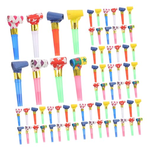Supvox 150 Stück Partypfeifen Bunte Sound Whistles Partybläser Sicher mit Klarem Für Geburtstagsfeiern und Neujahrsfeste Supvox 150 Stück Partypfeifen Bunte Sound Whistles Partybläser Sicher mit Klarem Für Geburtstagsfeiern und Neujahrsfeste von Supvox